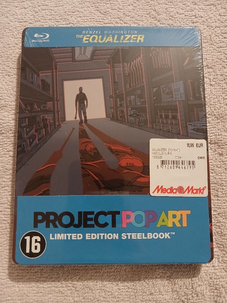 EQUALIZER STEELBOOK, CD & DVD, Enlèvement ou Envoi, Néerlandais, Anglais, Blu-ray