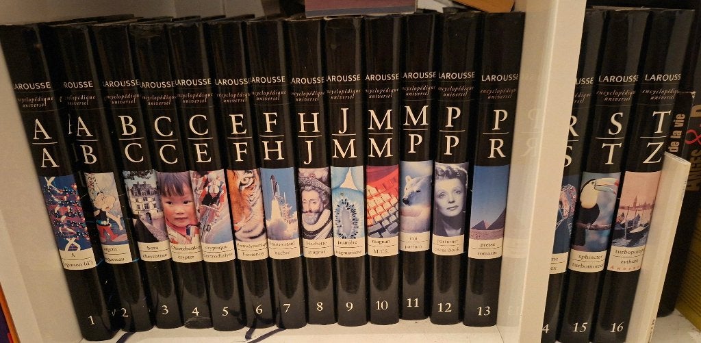 Encyclopédie universelle Larousse, Série complète, Enlèvement, LAROUSSE, Général