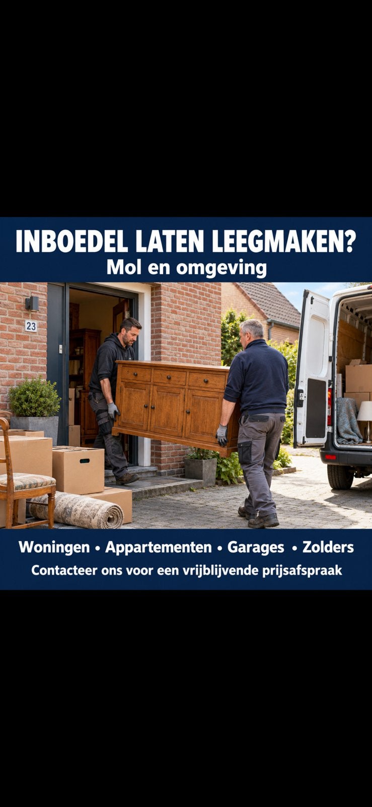Inboedel laten leegmaken?, Ophalen
