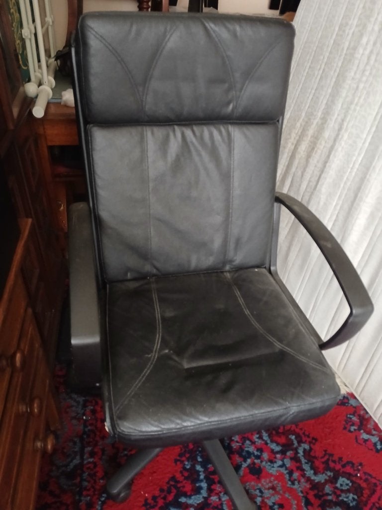 Bureaustoel, Enlèvement, Utilisé, Noir, Chaise de bureau