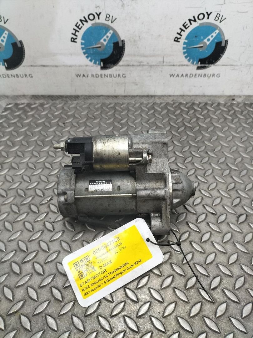 ISUZU D-MAX STARTMOTOR TG4380002660 2021, Auto-onderdelen, Ophalen of Verzenden, Gebruikt, ARN erkend