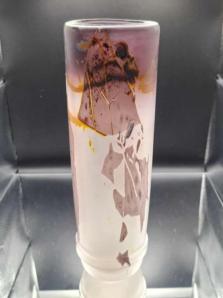 Vase de Louis Leloup du Val saint lambert. Signé, Enlèvement