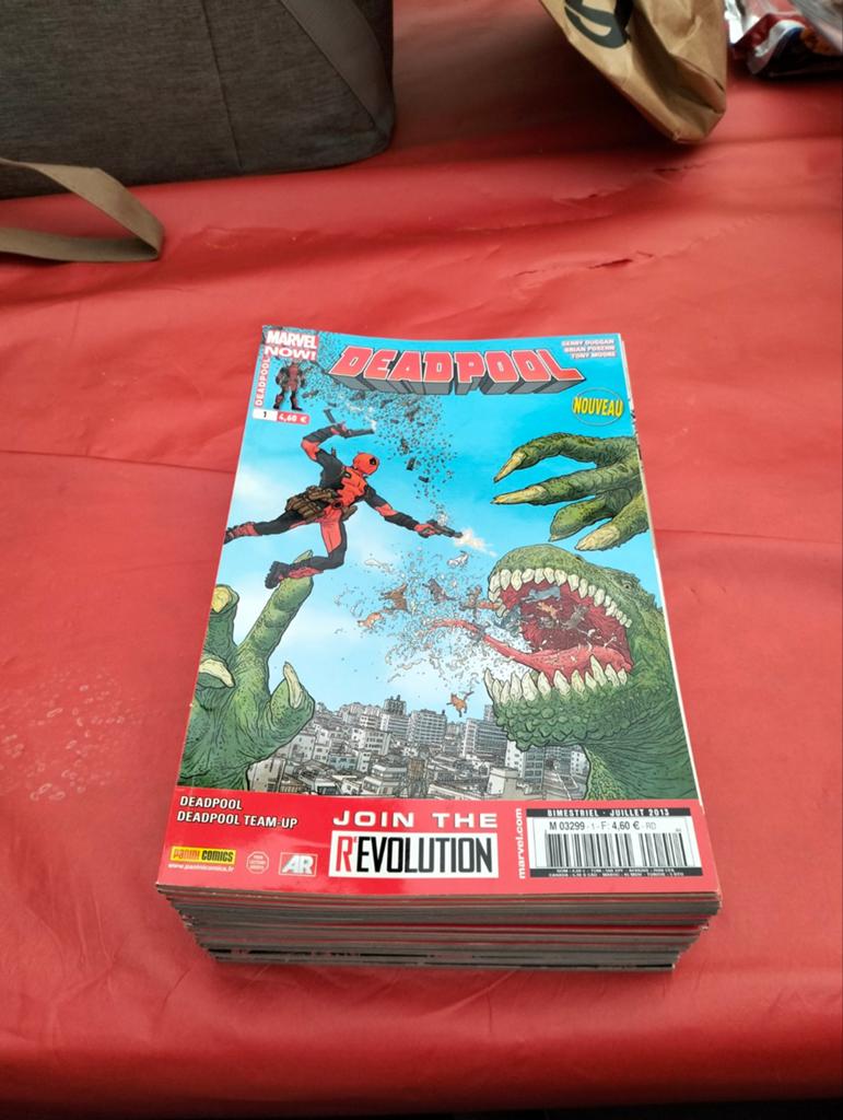 Lot de 70 comics Marvel Now de 2014 en français, Marvel, Série complète ou Série, Comme neuf, Enlèvement