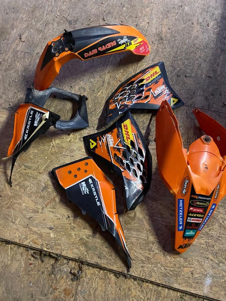 KTM SXF 250 2009 Kappenset, Ophalen, Gebruikt