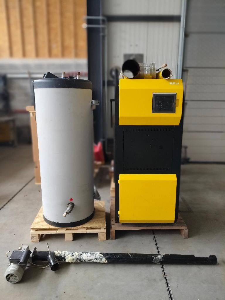 Chaudière biomasse pellet Ponast KP21, Enlèvement, Utilisé