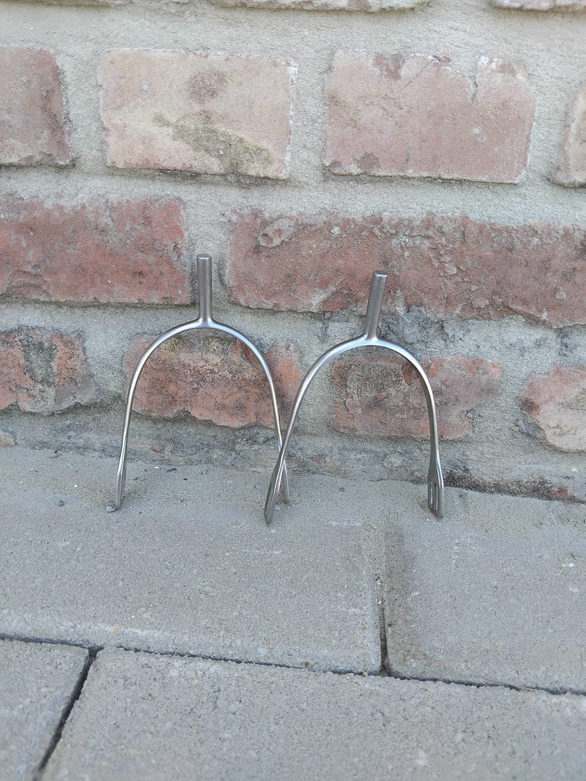 knopsporen RVS, Dieren en Toebehoren, Paardrijkleding, Ophalen, Nieuw, Veelzijdigheid, Schoeisel