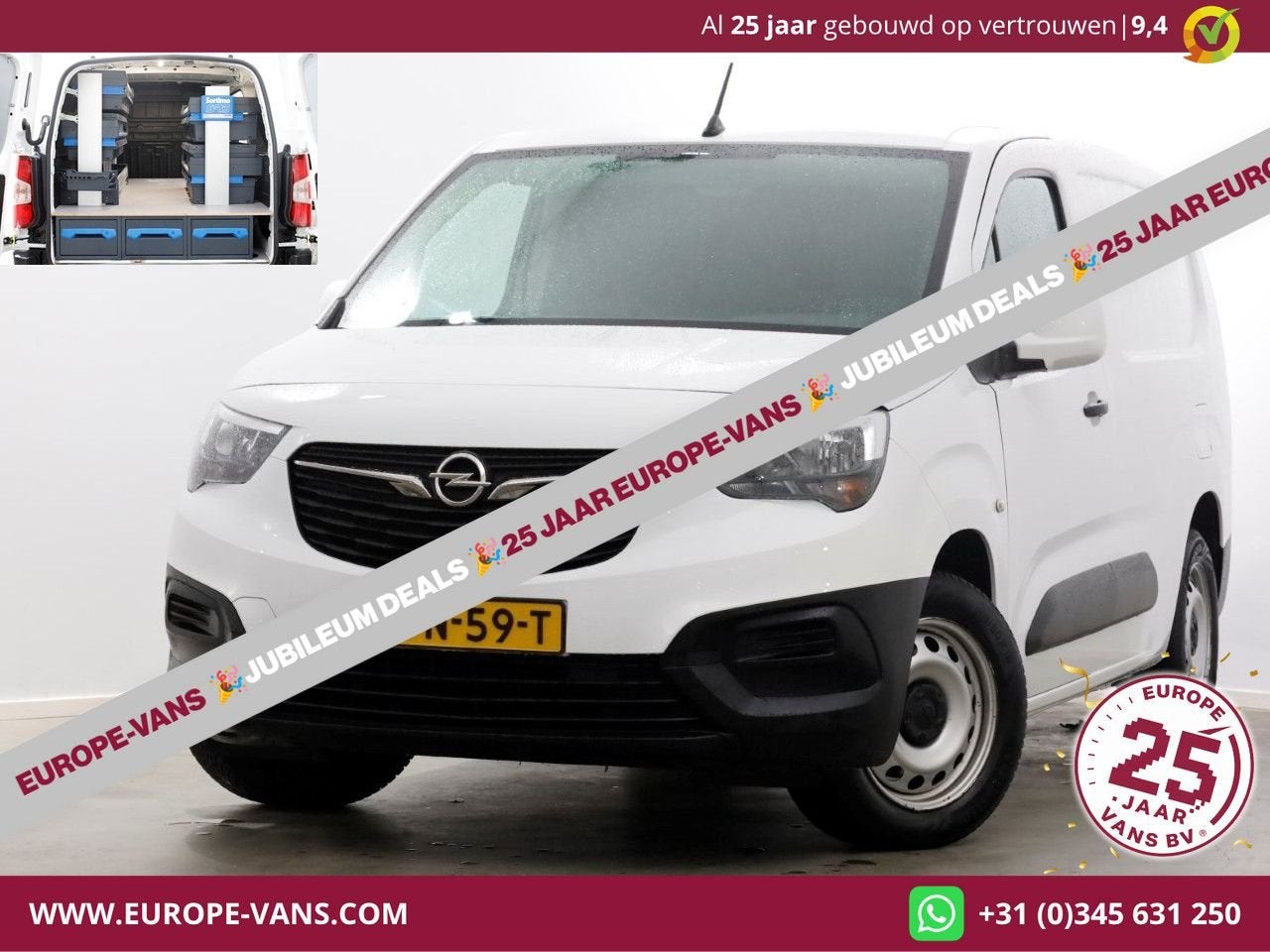 Opel Combo 1.5D 102pk L2H1 Edition Airco/Cruise Control/Inri, Autos, Camionnettes & Utilitaires, Achat, Entreprise, 151 g/km, Electronic Stability Program (ESP)
