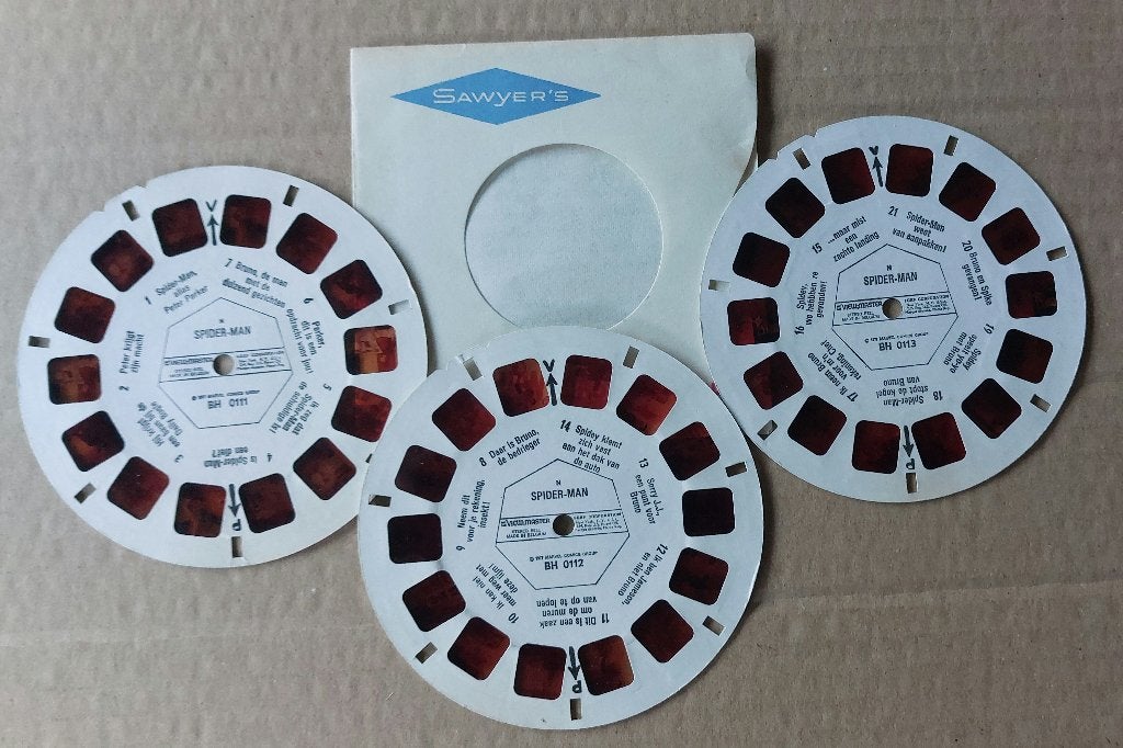 View Master : SPIDER-MAN, set BH 011, Enlèvement ou Envoi, Utilisé