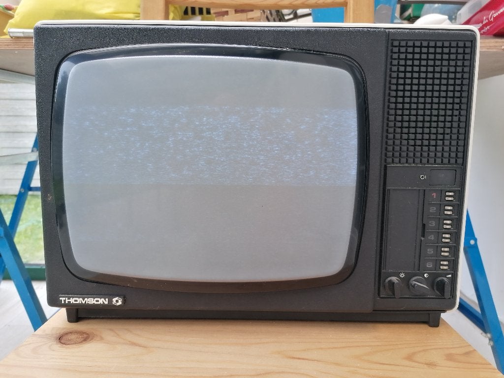 Télévision vintage Thomson fonctionnelle, TV, Hi-fi & Vidéo, Télévisions vintages, Enlèvement, Utilisé