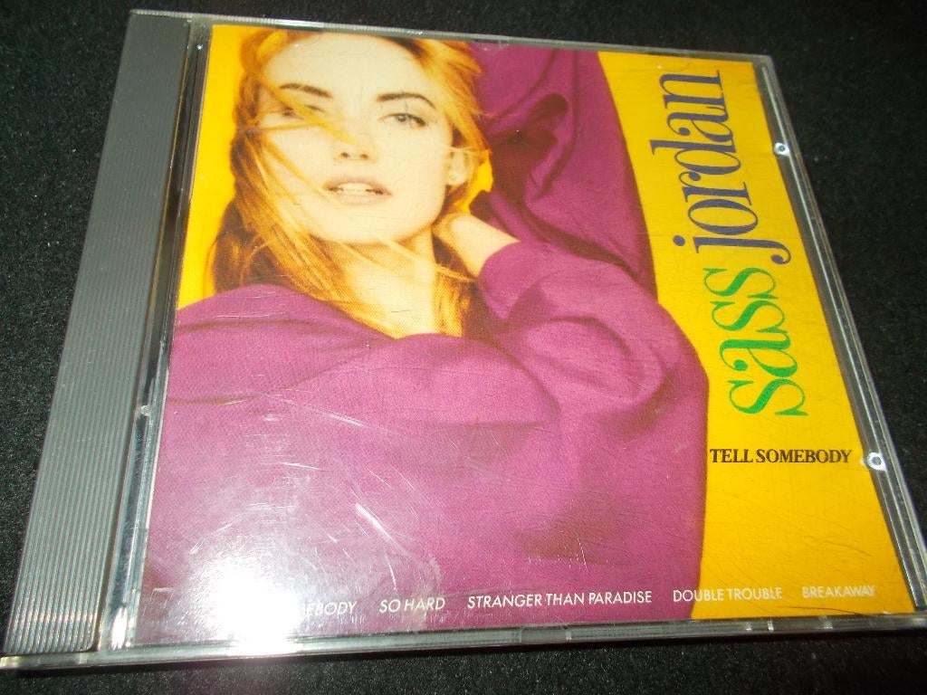 CD - SASS JORDAN - Tell Somebody - 1988, Ophalen, Zo goed als nieuw