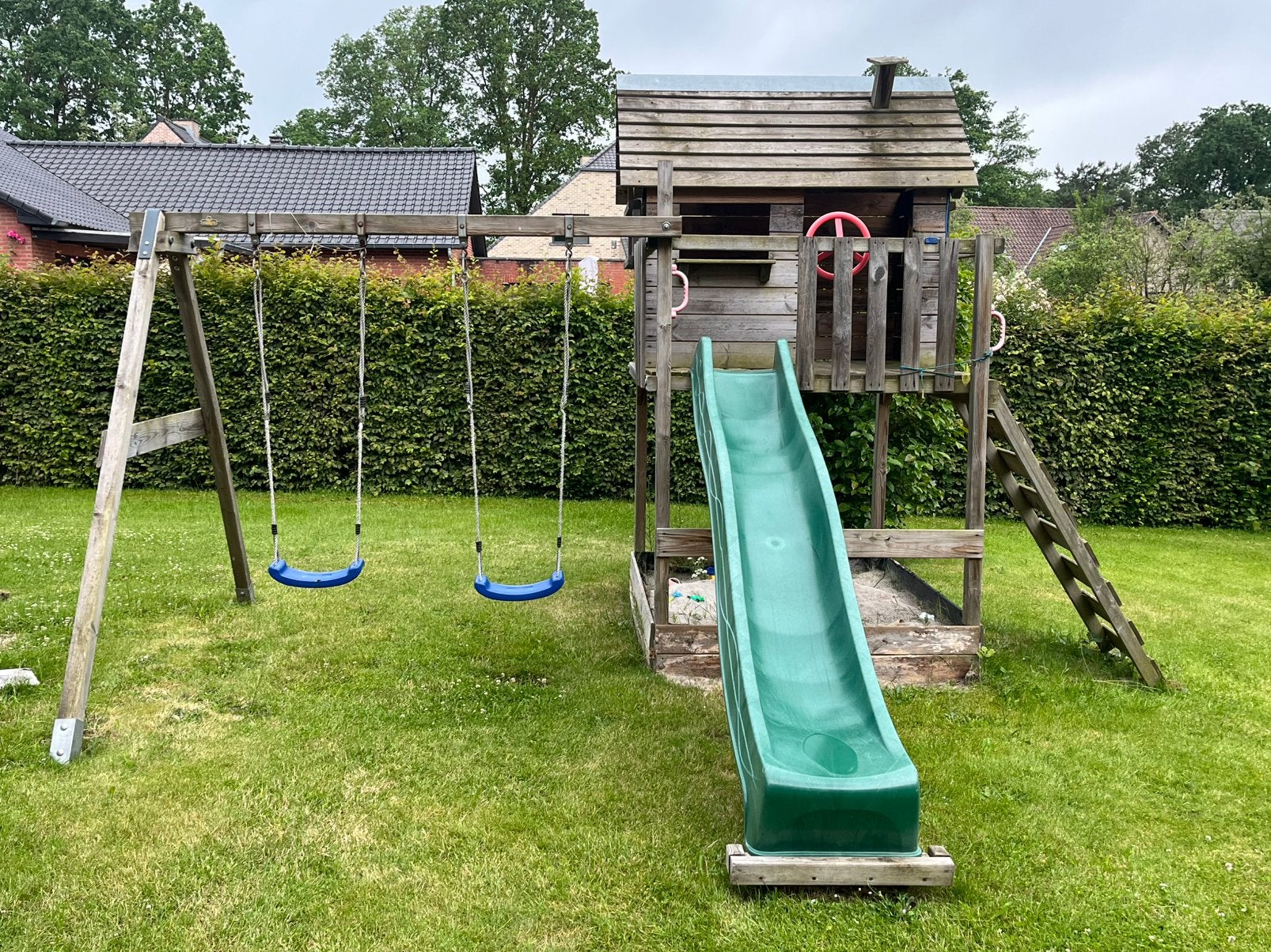 Wickey speelhuis, Enfants & Bébés, Jouets | Extérieur | Aires de jeux, Enlèvement, Utilisé, Bac à sable