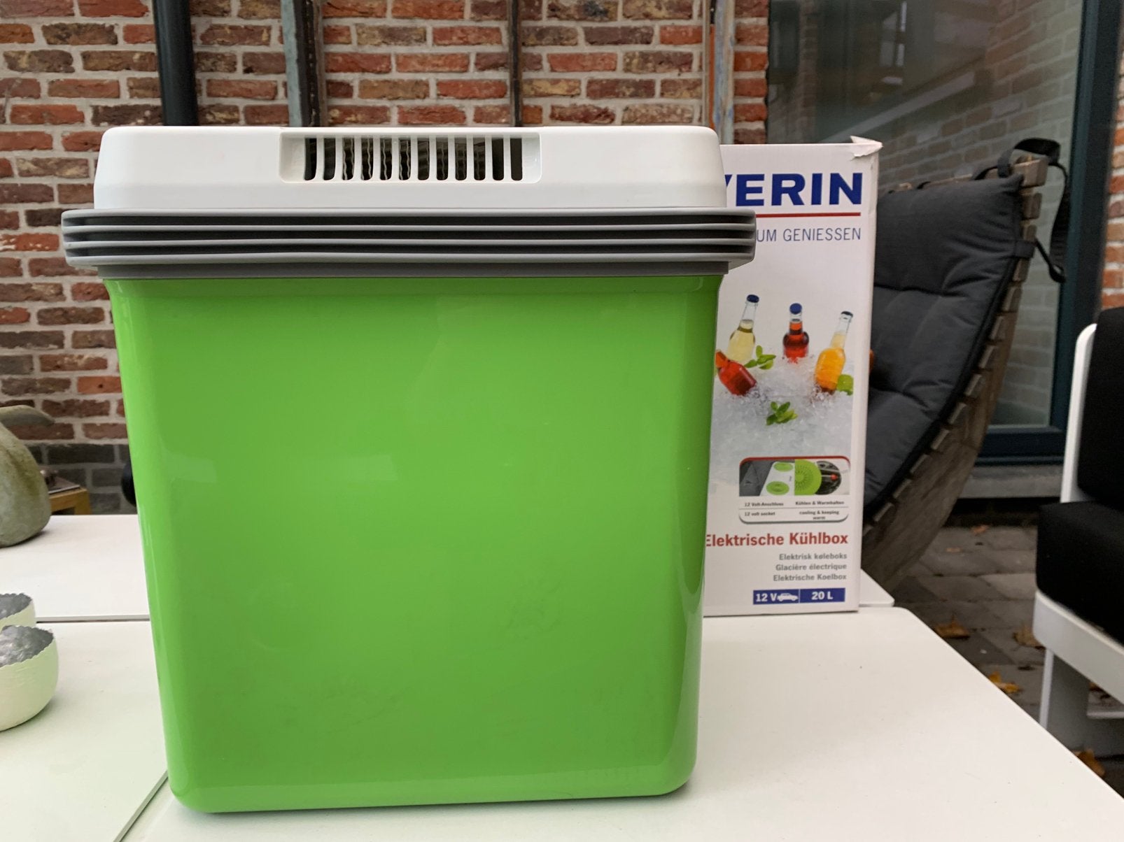 Elektronische koelbox, Caravans en Kamperen, Ophalen, Zo goed als nieuw, Koelbox, Elektrisch