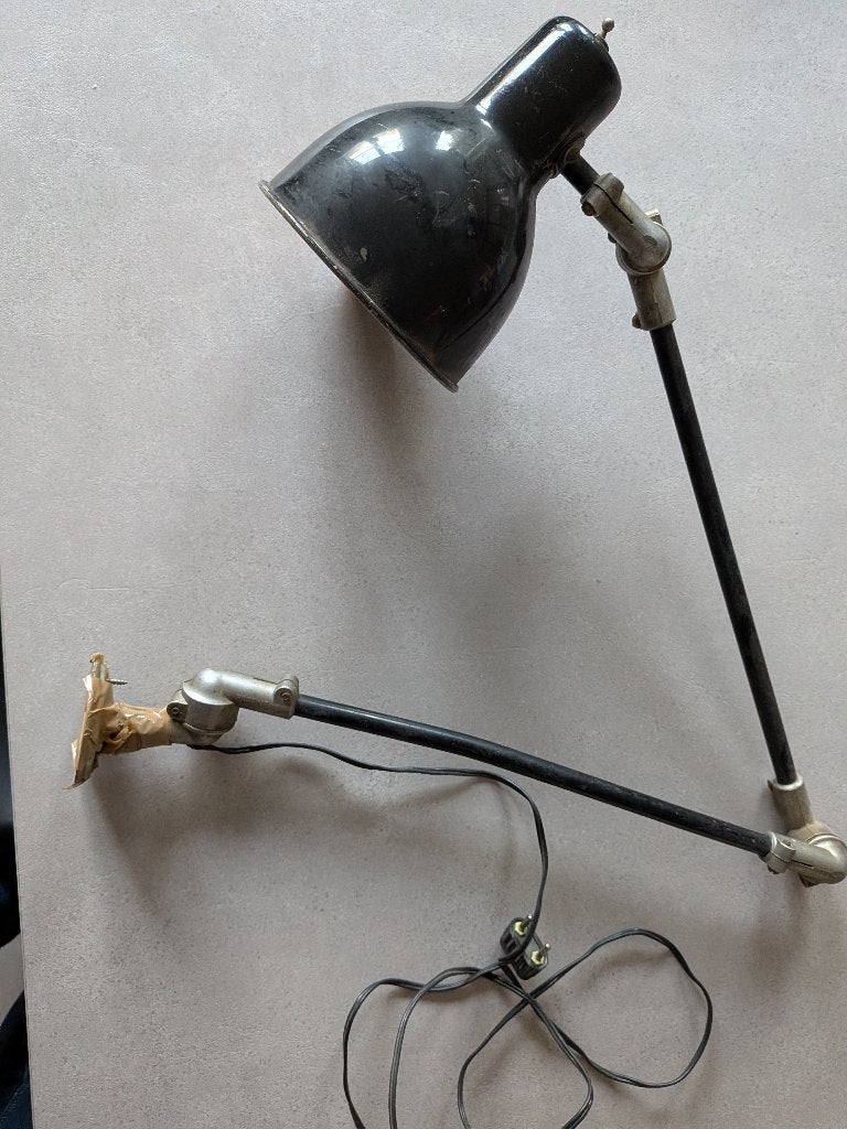 Lampe vintage labo, Enlèvement