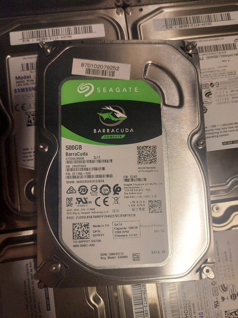 Barracuda 500 GB NIEUW, Computers en Software, Intern, Nieuw, Ophalen of Verzenden, Seagate