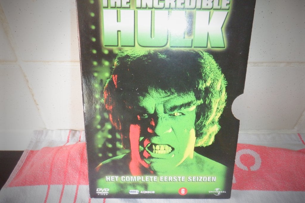 DVD Seizoen 1 The Incredible Hulk.(4DVD'S), Cd's en Dvd's, Vanaf 6 jaar, Verzenden, Zo goed als nieuw, Actie