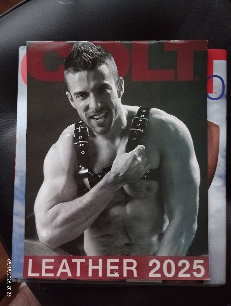 Colt Leather 2025 calendrier thème gay LGBT cuir, Enlèvement ou Envoi, Calendrier annuel, Comme neuf