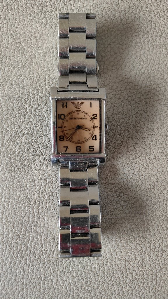 POLSHORLOGE Emporio Armani, Bijoux, Sacs & Beauté, Montres | Hommes, Montre-bracelet, Autres marques, Acier, Enlèvement