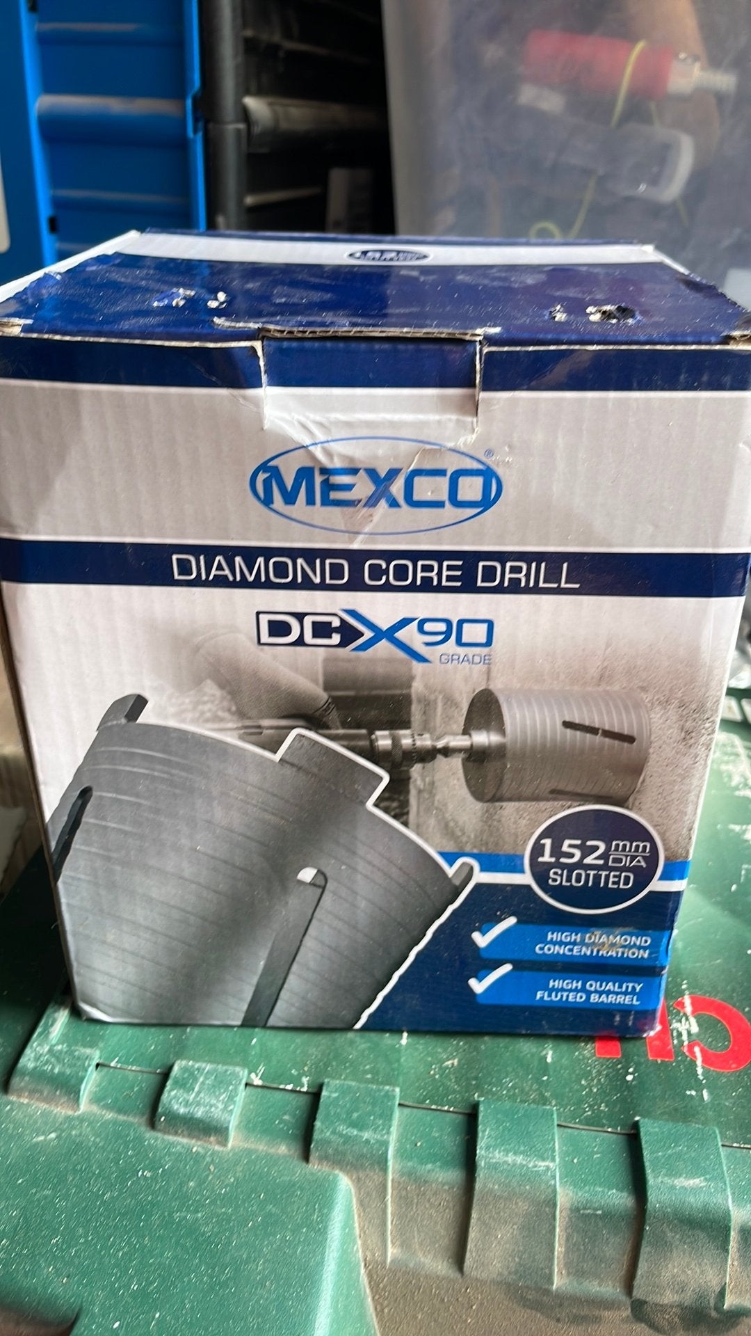 Mexco diamantboor droog 152x150mm, Ophalen of Verzenden