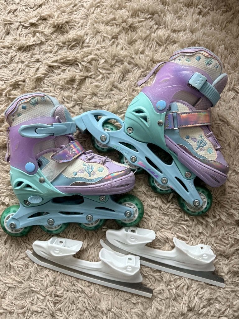 Rolschaatsen, Kinderen en Baby's, Ophalen, Kinderen, Verstelbaar, Gebruikt