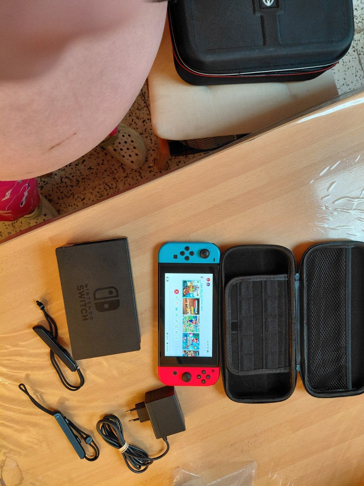 Nintendo switch v2 compleet, Enlèvement