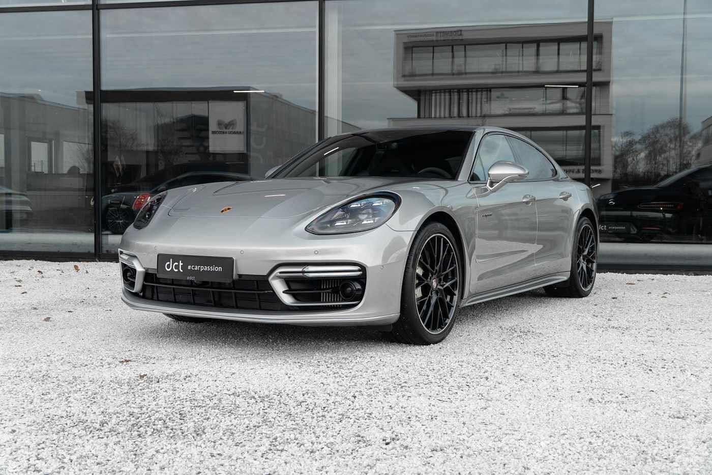 Porsche Panamera 4S E-Hybrid Bose Pano 18-way Innodrive Spor, Autos, Cuir, Argent ou Gris, Achat, Entreprise