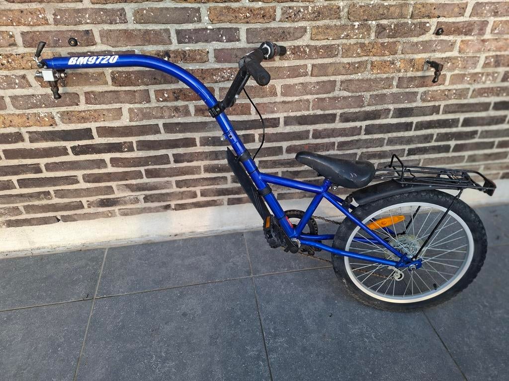 Aanhangfiets vantly met 6 versnellingen en bagagerek, Vélos & Vélomoteurs, Accessoires vélo | Remorques, Enlèvement, Vélo suiveur