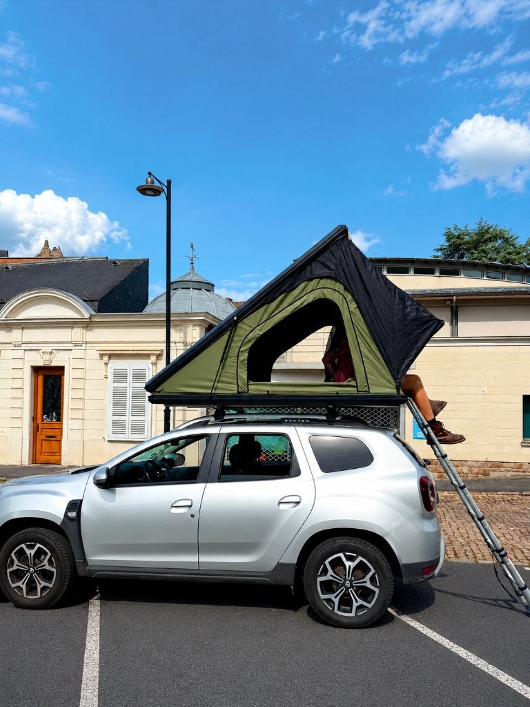 Tente de toit rigide aluminium – 226 x 139 cm – NEUVE – XL, Caravanes & Camping, Enlèvement ou Envoi, Neuf, Jusqu'à 2