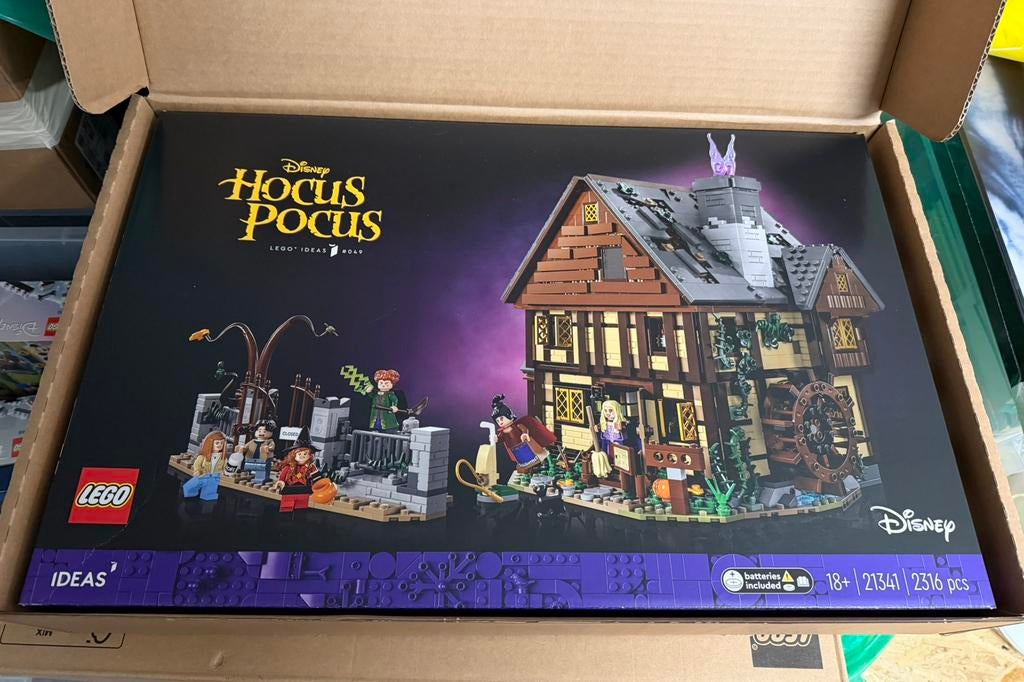 LegoDisney Hocus Pocus: het huisje van de Sanderson-zussen, Ophalen, Zo goed als nieuw