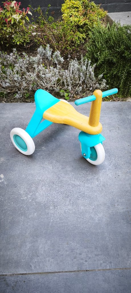 Tricycle en bois – style draisienne, Vélos & Vélomoteurs, Enlèvement, Utilisé
