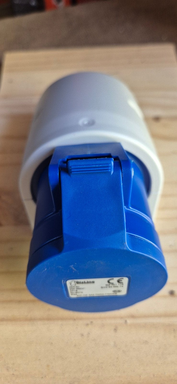 CEE wandcontactdoos 32A – 230V – 2P+A – IP44 (blauw), Ophalen of Verzenden, Stopcontact