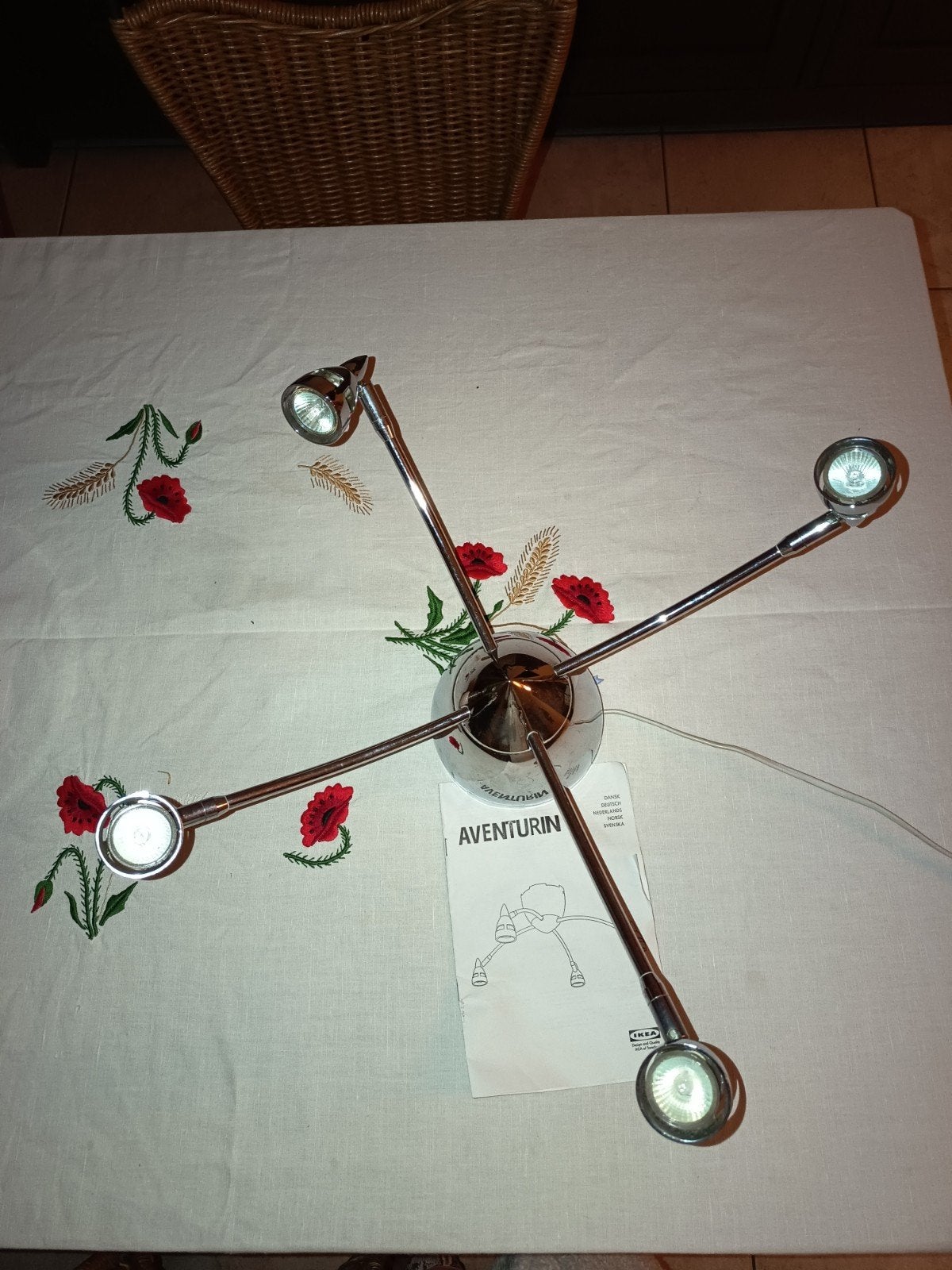 plafondlamp Ikea, IKEA, Enlèvement ou Envoi, Comme neuf, Plafonnier