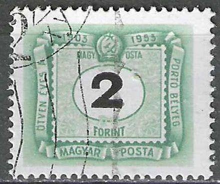 Hongarije 1953 - Yvert 215TX - Taxzegel - 2 fo. (ST), Verzenden, Gestempeld