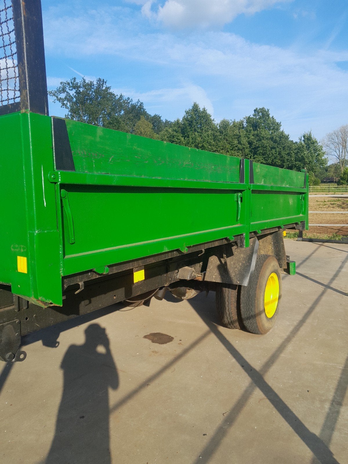 Kipwagen voor tractor, Zakelijke goederen, Landbouw | Werktuigen, Ophalen