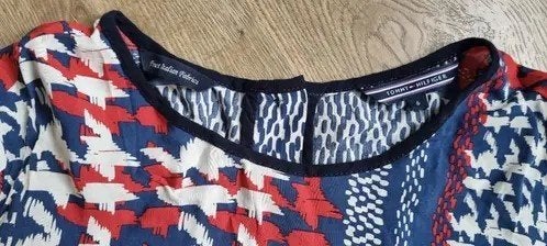 gekleurde blouse / trui Tommy Hilfiger maat Smal of 6, Tommy hilfiger, Meerkleurig, Ophalen of Verzenden, Zo goed als nieuw