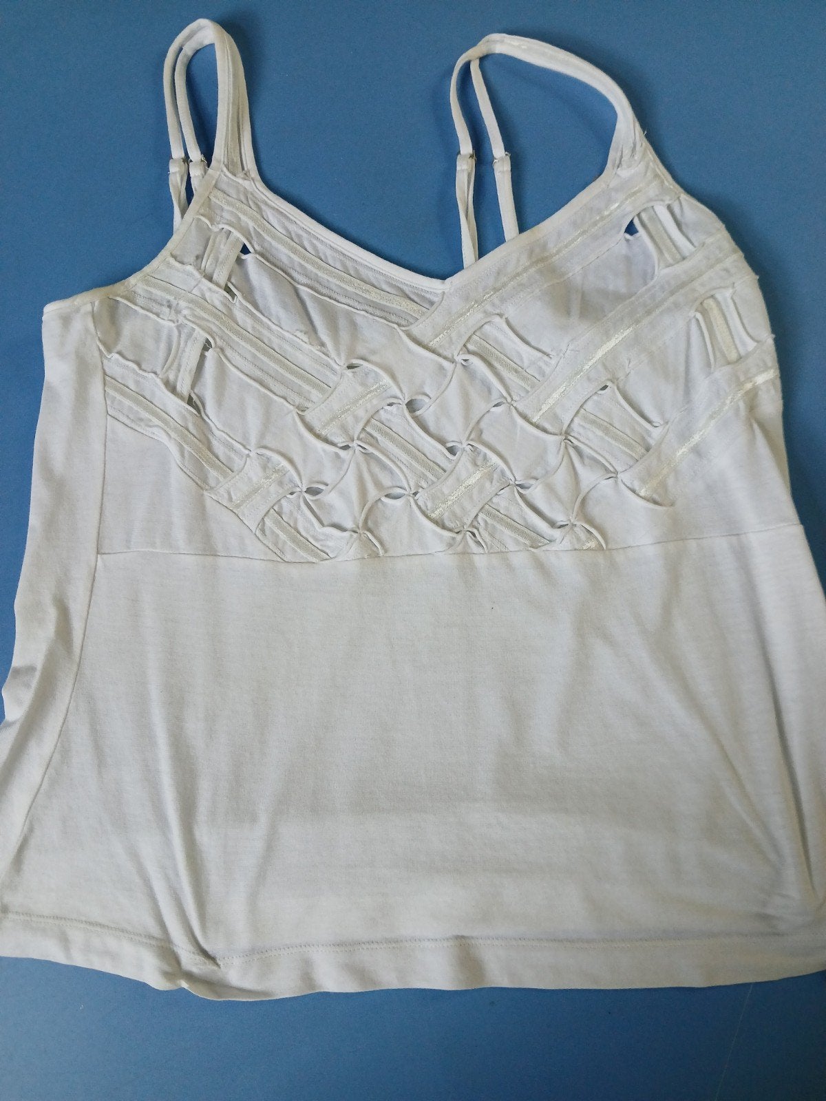 Topje Sandwich maat  M, Ophalen, Maat 38/40 (M), Wit