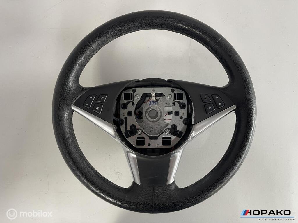Sportstuur leder BMW 5 serie E6x - NIEUWSTAAT - Start knop, Autos : Pièces & Accessoires, Enlèvement ou Envoi, Einsteinlaan 5 rijswijk