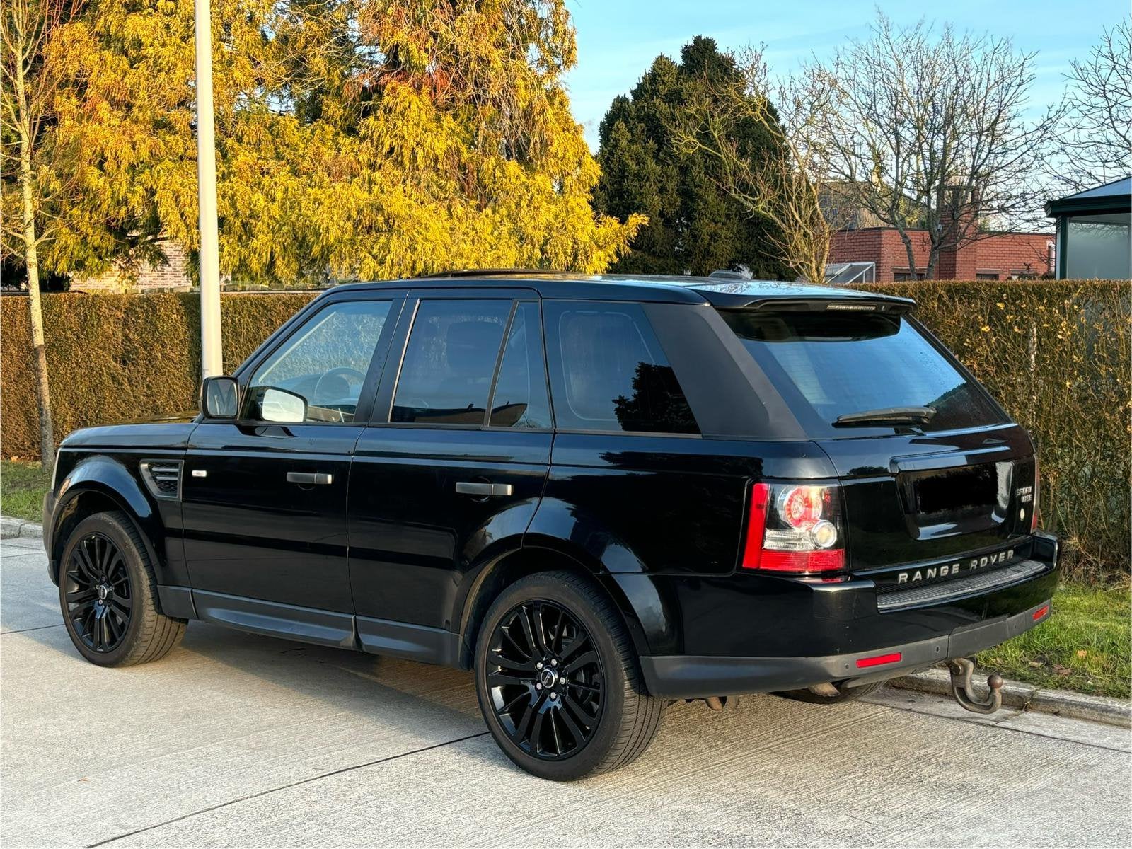 Range rover sport 3.0d Full option Lichte Vracht Tax 150€, Autos, Achat, Noir, Cruise Control, Diesel