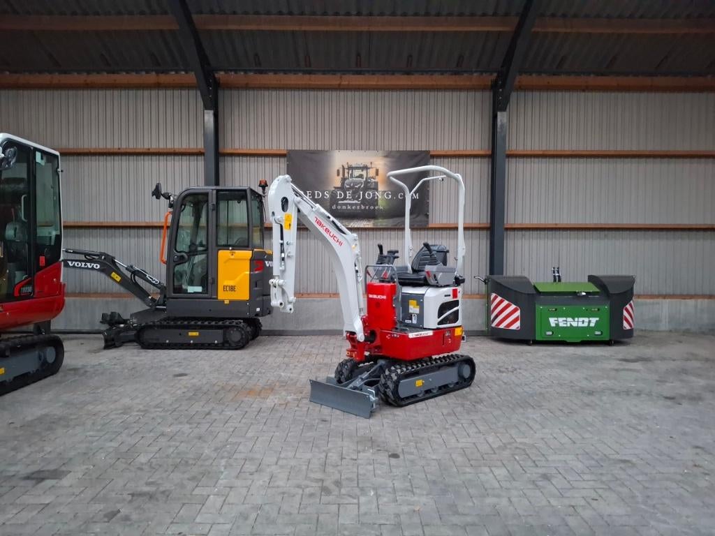 Takeuchi TB210R, minigraver, minikraan, BJ2026., Ophalen, Nieuw