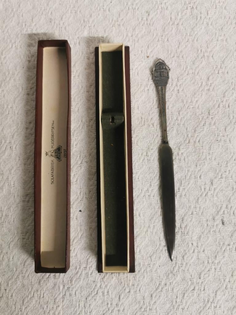 Verzilverde brievenopener, Ophalen of Verzenden