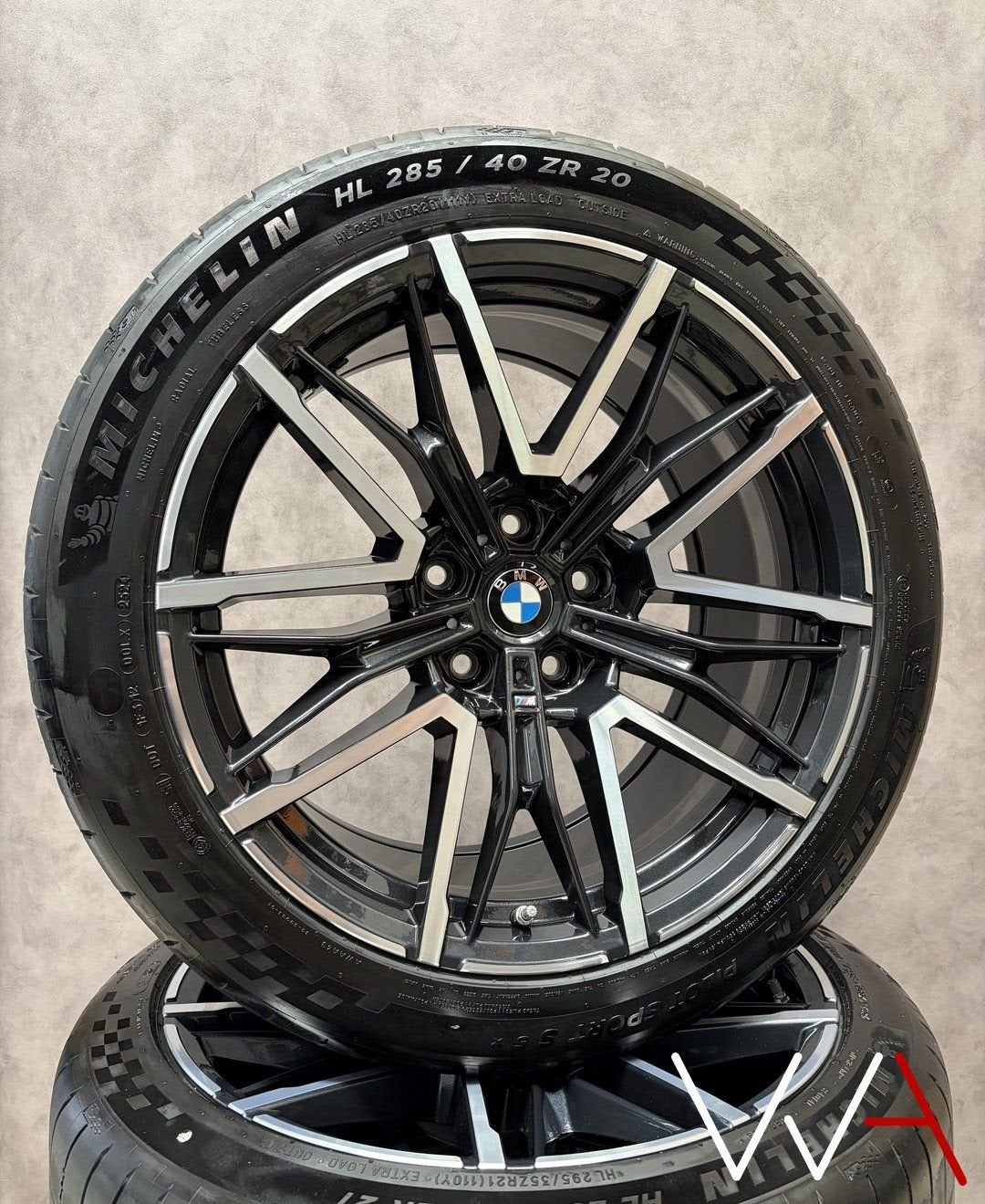 20/21 inch BMW M5 G90 G99 Styling 951M velgen BTW Michelin, Auto-onderdelen, Gebruikt, -, -, Banden en Velgen