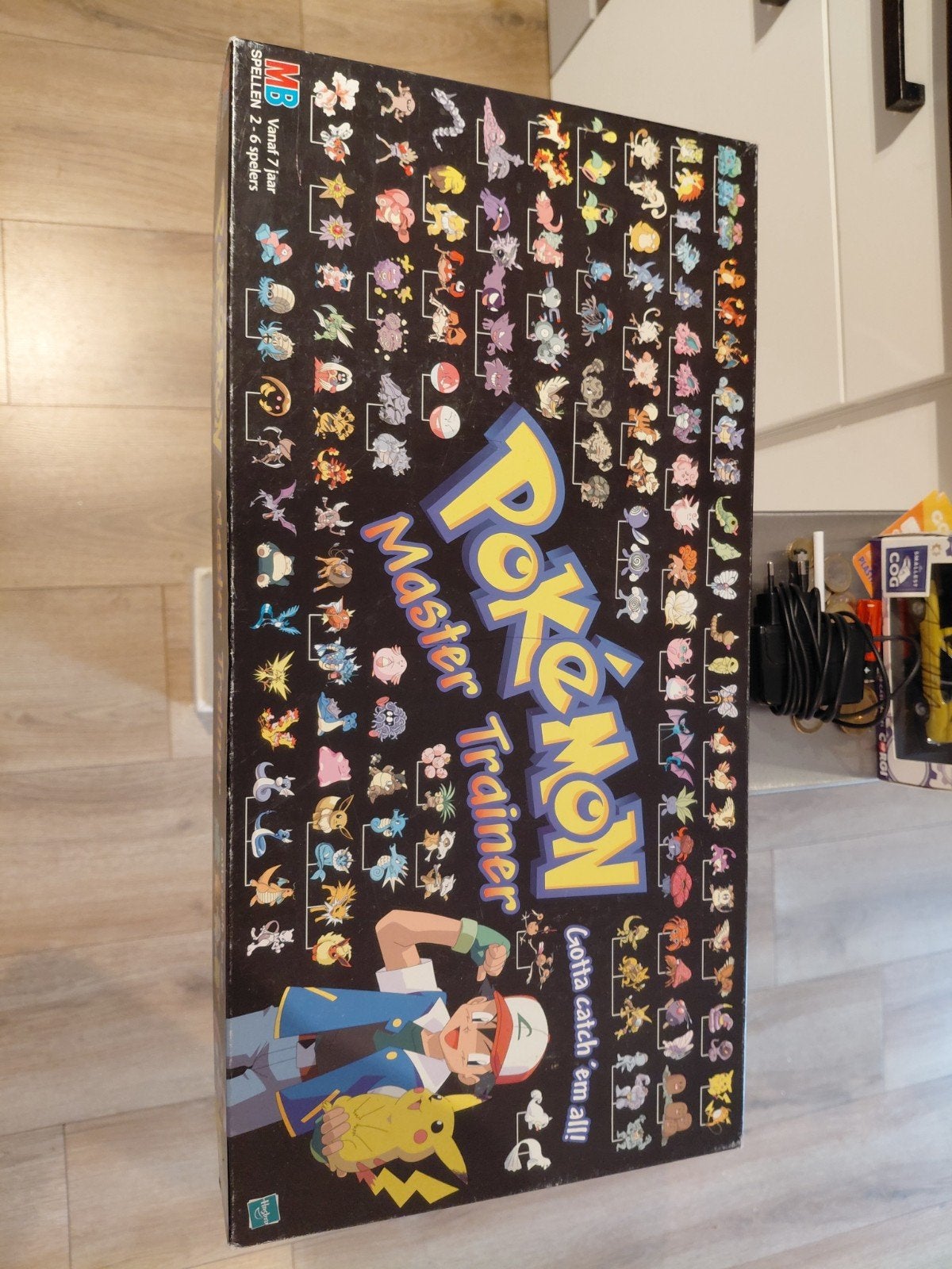 pokemon master trainer bord spel (compleet), Ophalen of Verzenden