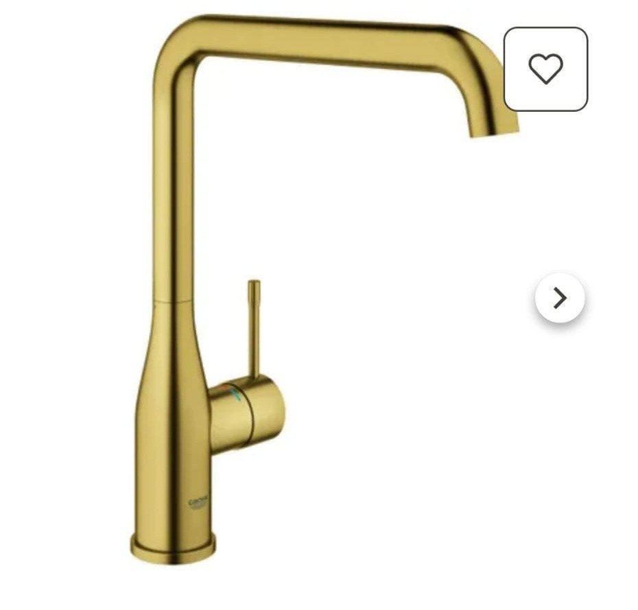 GROHE keukenmengkraan — Nieuw — Geborsteld goud — Nooit gebr