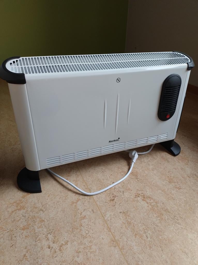 Radiateur électrique max. 3 000 watts avec thermostat, Bricolage & Construction, Chauffage & Radiateurs, Comme neuf, Radiateur