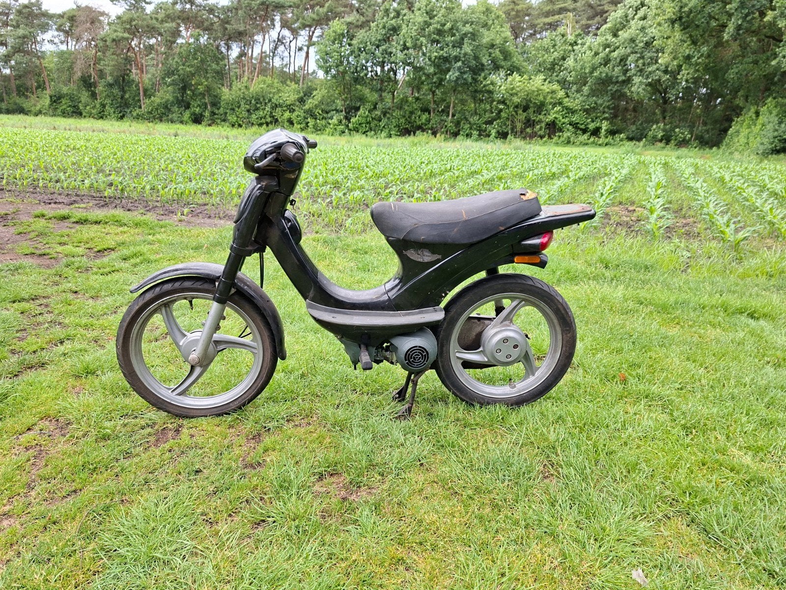Piaggio velofax, Ophalen