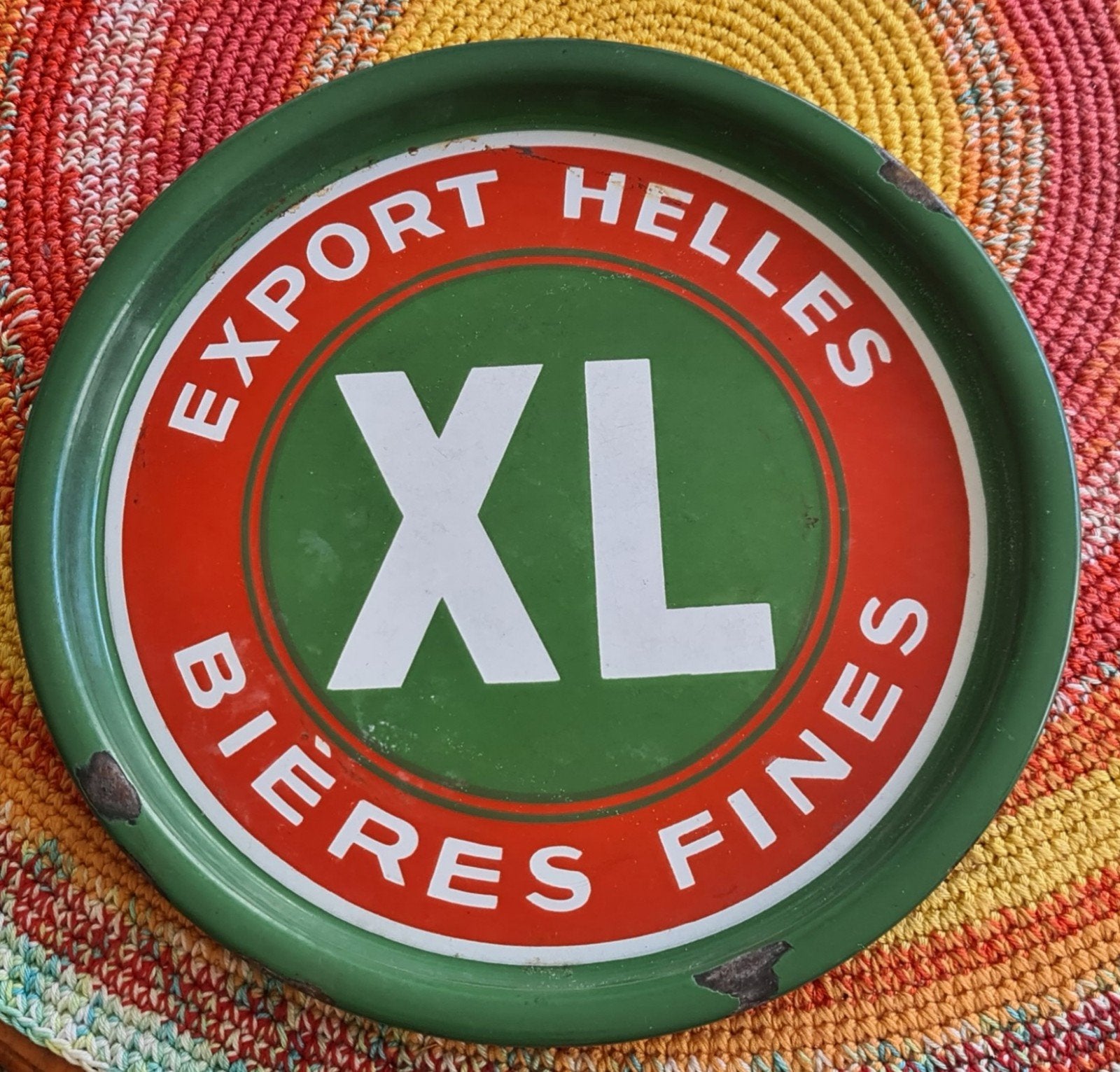 Geëmailleerde schaalbieren Export Hélène Xl fijne bieren, Ophalen of Verzenden