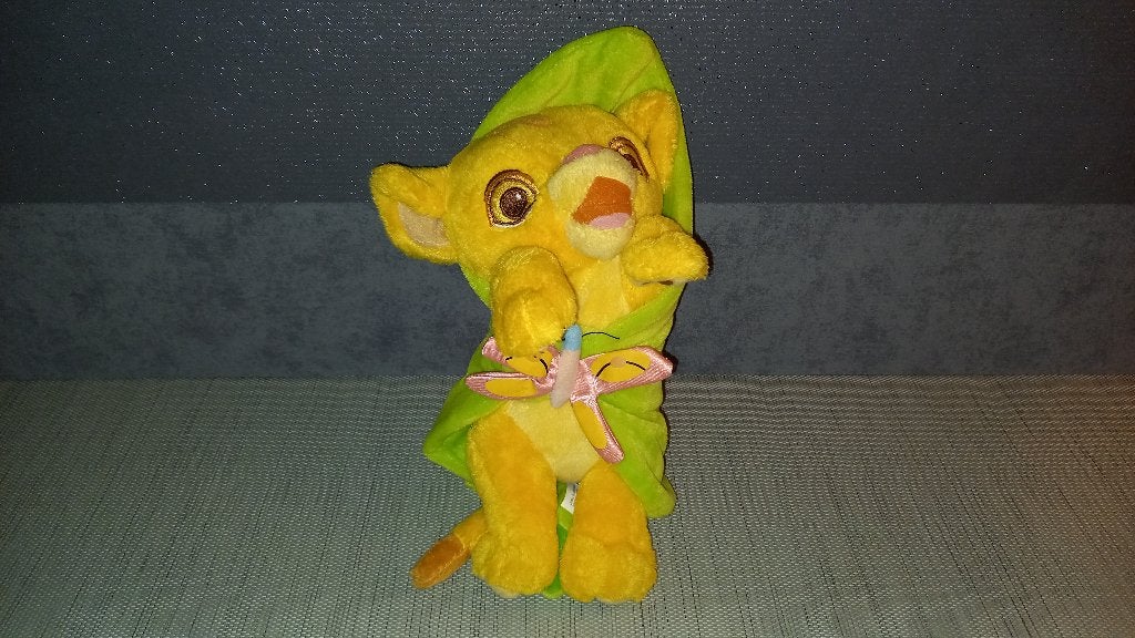 Peluche Simba, Enlèvement ou Envoi, Comme neuf, Disney