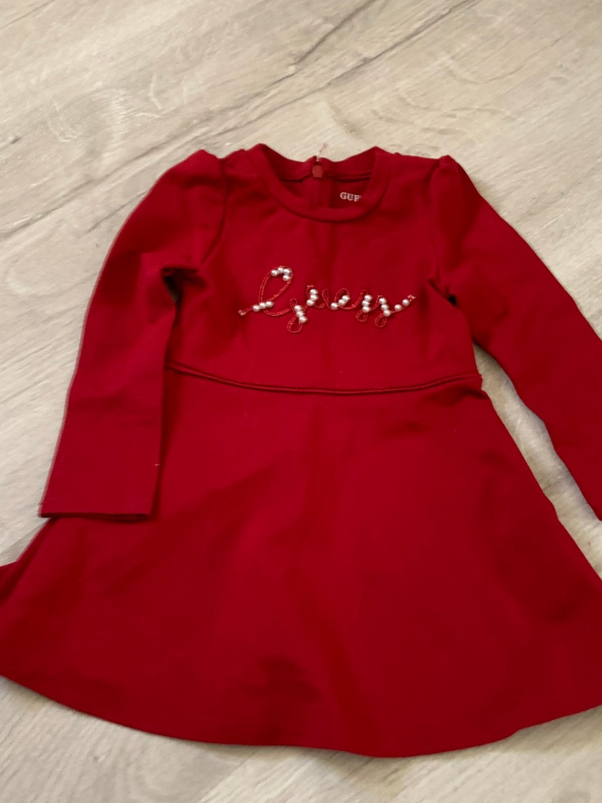 Kleedje lange mouwen, Kinderen en Baby's, Babykleding | Maat 86, Ophalen, Zo goed als nieuw, Meisje, Jurkje of Rokje