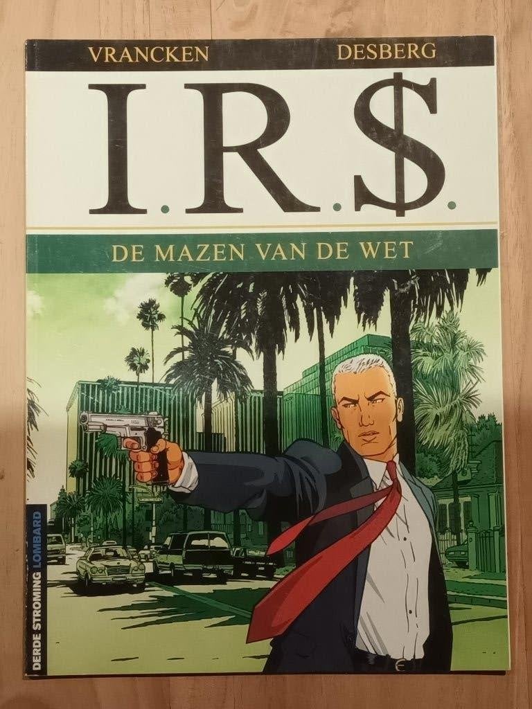 I.R.$; 1: de mazen van de wet, Eén stripboek, Ophalen, Zo goed als nieuw