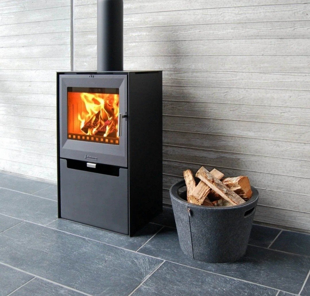 Poele à bois. Aduro 14, Maison & Meubles, Enlèvement, Utilisé, Bois