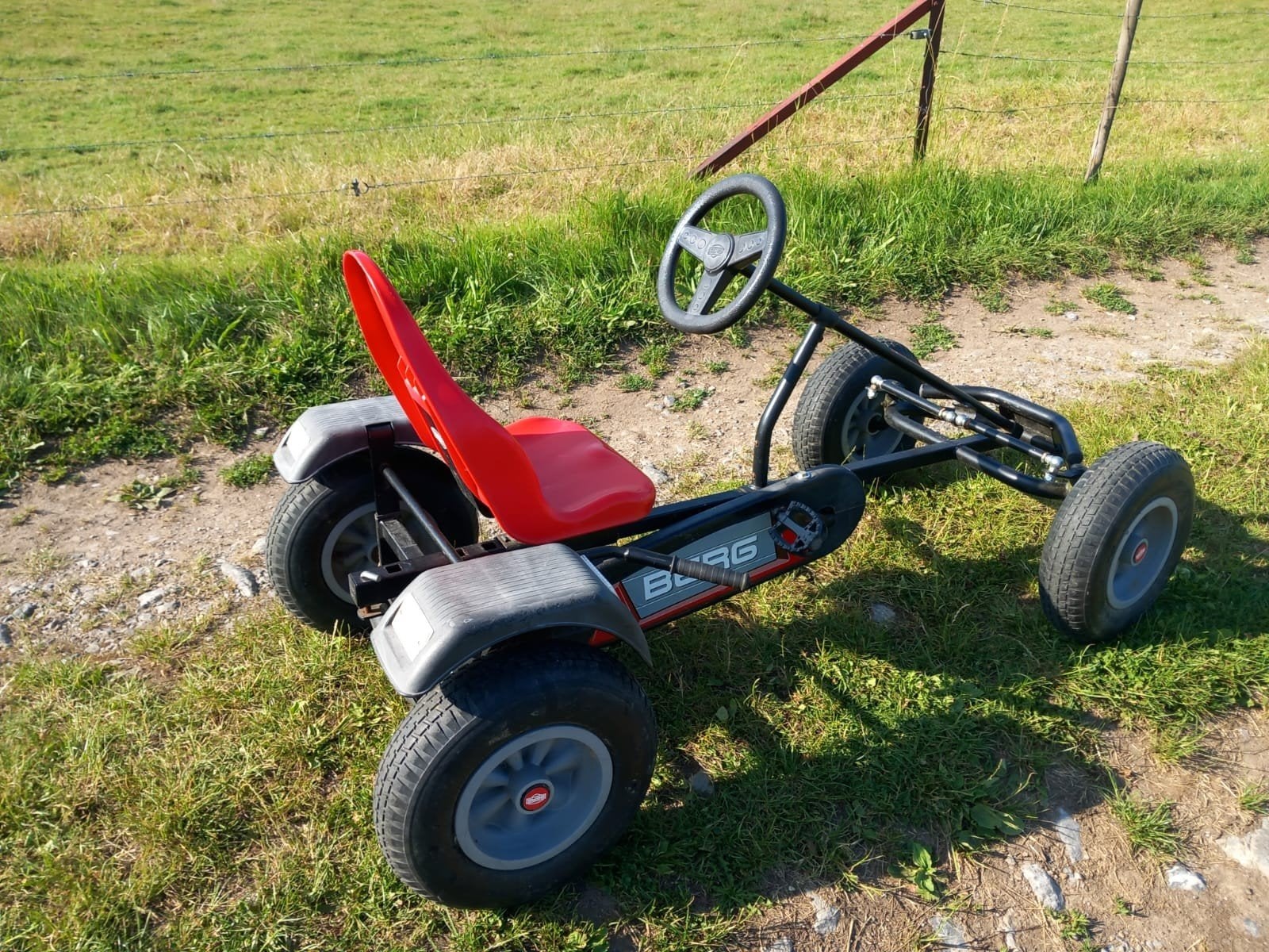 Go-kart berg, Kinderen en Baby's, Speelgoed | Buiten | Skelters, Ophalen, Gebruikt, Berg, Vrijloopautomaat